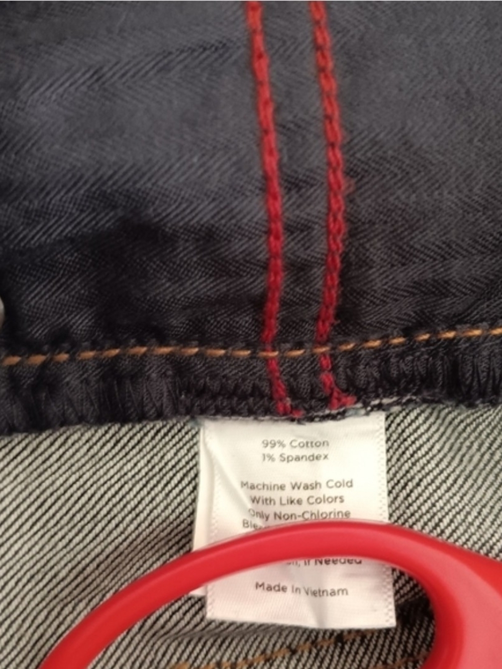 Talbots Women Signature Boot Cut Dark Blue Denim Jeans Size 6 NWT - Picture 7 of 7